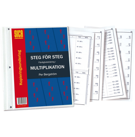 Steg fr steg - Multiplikation - 7762-696-1