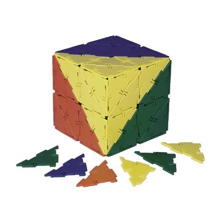 Polydron tillbehör - Rätvinkliga trianglar - 7763-322-8